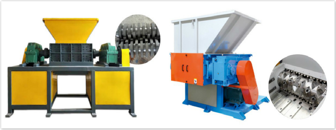 industrial big hollow plastics shredding machine