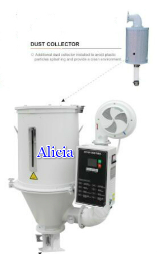 Industrial Plastic Granules Hopper Dryer with Dust Collector