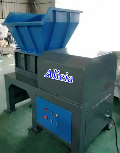 polyethylene LDPE bags shredding machine/single shaft plastic shredder