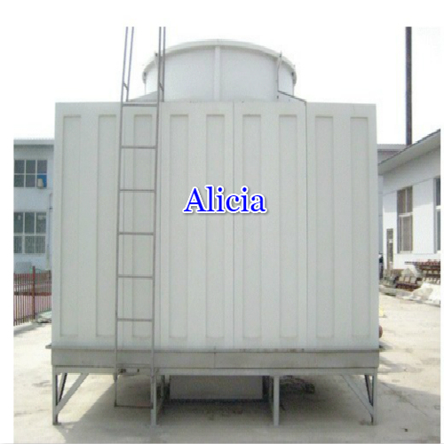 100T industrial square water cross flow cooling tower supplier