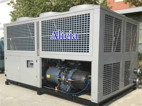 An Ukraine client bought air-cooled screw chillers for multiple die-casting machines