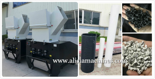 Industrial Plastic Crushing Machine HDPE PVC Plastic Pipe Crusher