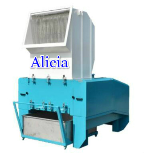 heavy duty plastic crushing machine for big plastic drum dust bin basket