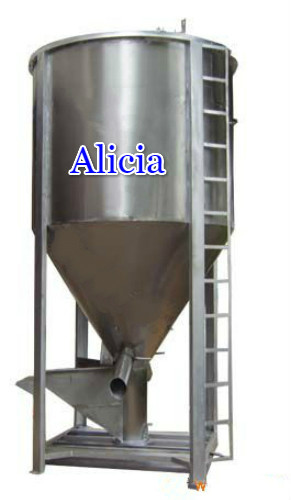 Mezcladora de tornillo mezcladora vertical de plástico industrial