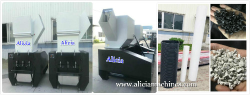 industrial plastic pipe profile crusher and recycling machine