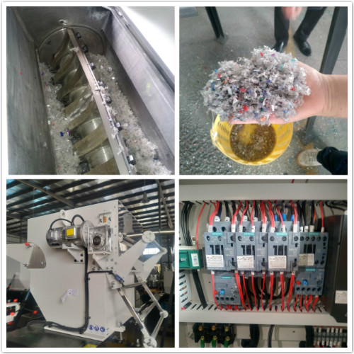 ABS PP PVC Waste Plastic Crusher Machine with Screw Loader