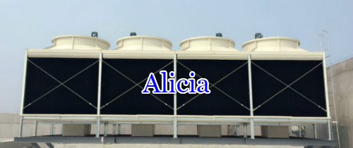 industrial square cooling tower for cold storage refrigeration unit