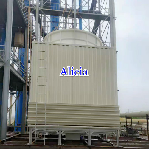 Torre de agua tipo cuadrado de contraflujo de bajo ruido 200T