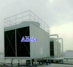 China Industrial Low Noise Cross Flow Square Type Cooling Tower Supplier