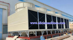 FRP Cross Flow Low Noise Industrial Fiberglass Cooling Tower