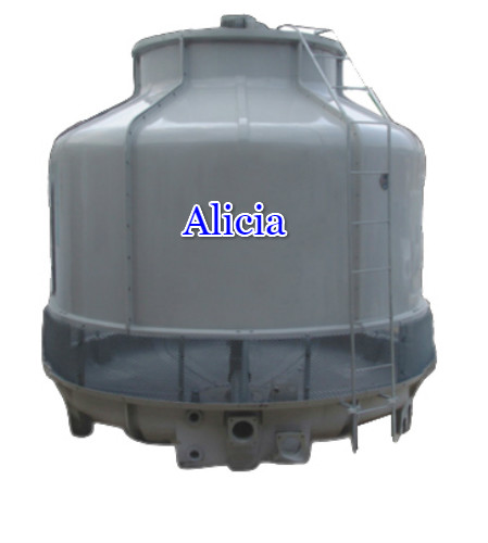 FRP Counter Flow Low Noise Round Industrial Fiberglass Cooling Tower
