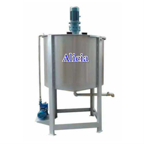 304 stainless steel 500L liquid mixers