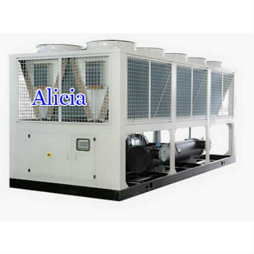 Industrial chiller for temperature control of blow molding machine
