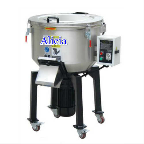 small industrial horizontal plastic pellets color mixing mixer machine