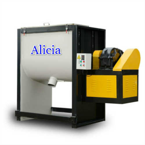 Horizontal Paddle Mixer Engineering Plastics Mixing Machine