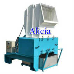 Flake blade crusher for plastic profiles, tubes, rods