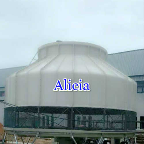 Round Counter flow FRP Cooling Tower Supplier Price