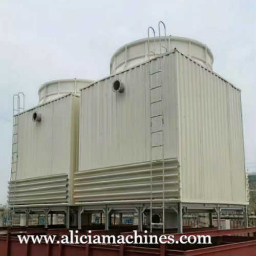 low noise counter flow induced draft square cooling tower