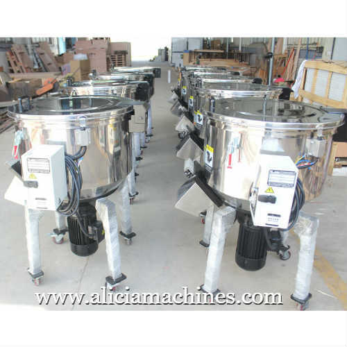 pequeño precio mezclador de materia prima de plástico rotatorio