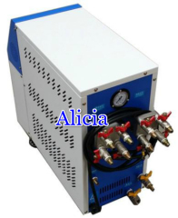 Extruder blow molding machine water heating mold heater