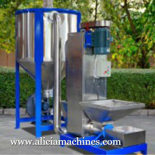 Stainless steel vertical plastic centrifugal dryer/dehydrator