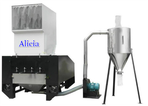 Déchets de plastique/machine de concassage de tambours gaspillés