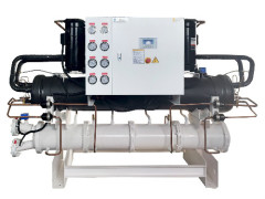 Proveedor de enfriadores de agua fría de agua industrial de tornillo