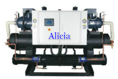 Industrial Water Cooled Screw Water Chiller China Supplier