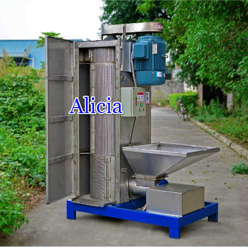 Stainless steel vertical plastic centrifugal dryer/dehydrator