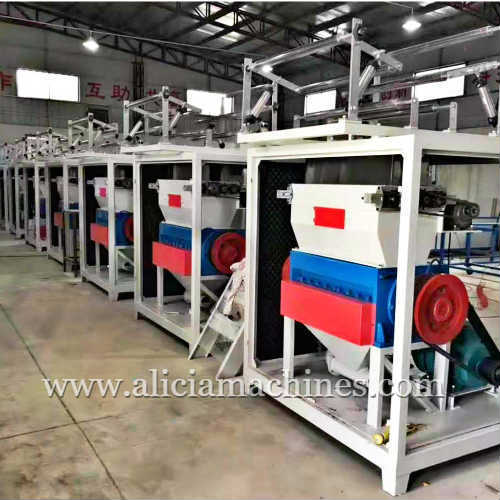 Soundproof Plastic Online Granulator Crusher for PET Thermoforming Sheets