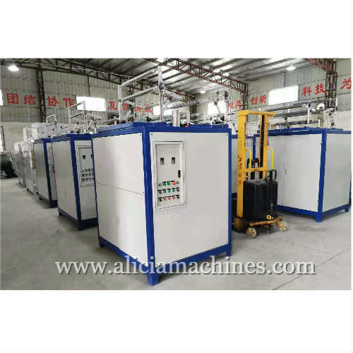 Soundproof Plastic Online Granulator Crusher for PET Thermoforming Sheets