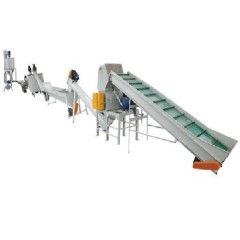 Waste Plastic Recycle Crushing Washing Drying Line