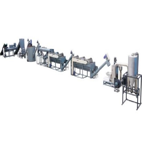 Waste Plastic Recycle Crushing Washing Drying Line