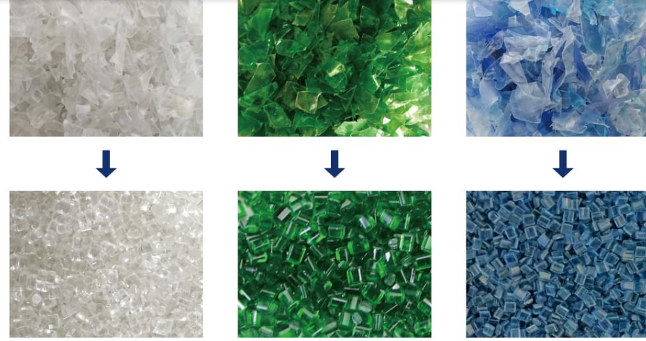 Применение оборудования для гранулирования ПЭТ