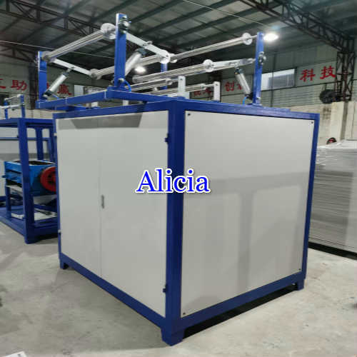 Online Thermoforming Sheet Plastic Soundproof Crusher Machine