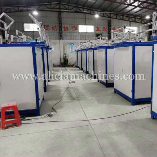 Máquina trituradora insonorizada de plástico termoformado en línea
