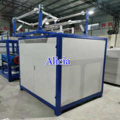 online grinding machine for thermoforming of PP PE sheets