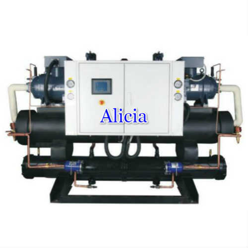screw chiller with cooling tower for central air conditioning