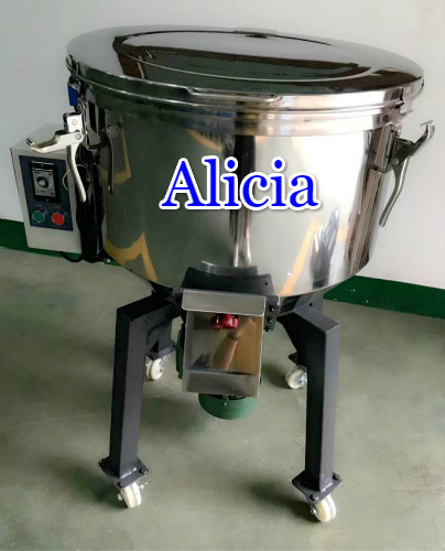 HDPE plastic bags manufacturer purchased 1set 100kg capacity vertical plastic mixer