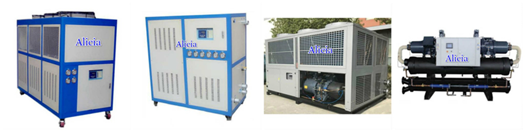 제립기 및 압출 기계의 산업용 냉각기 적용