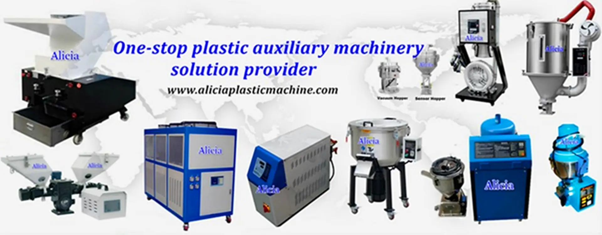 Auxiliary equipment for Plastic production lines