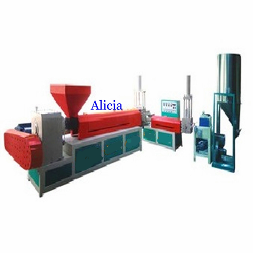 PET water-stretching and pelletizing production line