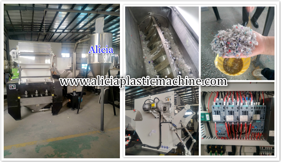 PET roll film thermoforming boxes crusher 