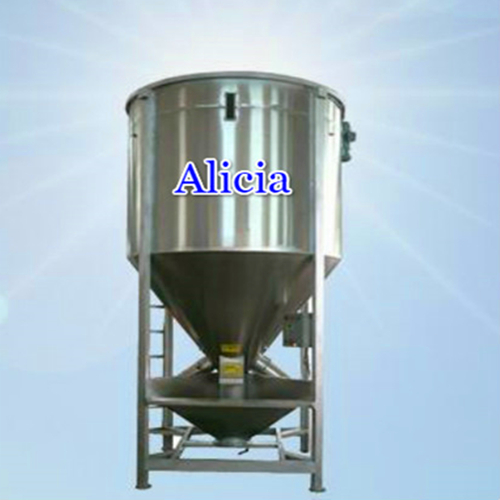 vertical plastic granules mixer