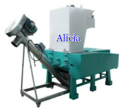 industrial plastic container shredder and crusher