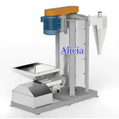 Essiccatore disidratatore centrifugo verticale in plastica