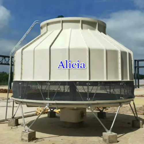 FRP Round Type Counter Flow Induced Draft Cooling Tower