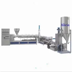 Granulation production line for Milk bottle/blue bucket plastic