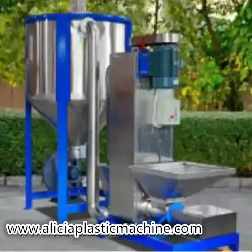 Vertical Plastic Pellet Granule Dewatering Machine