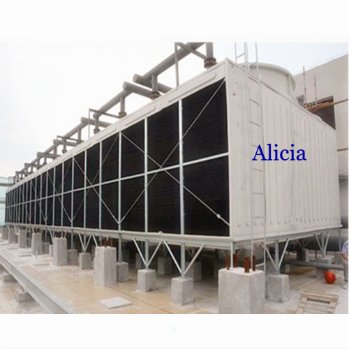 Cheap Price Industrial Fiberglass Crossflow Square Cooling Tower from China